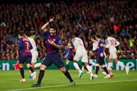 FC Barcelona Barca sSuarez during the UEFA Champions League first leg semifinal match between FC Barcelona and Liverpool in Barcelona, Catalonia, Spain, 01 May 2019. Barcelona - Liverpool !ACHTUNG: NUR REDAKTIONELLE NUTZUNG!  Copyright: xAlejandroxGarciax GRAF1620 20190501-636923432877187759