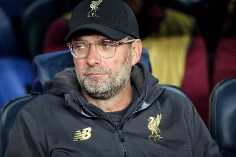 1st May 2019, Camp Nou, Barcelona, Spain; UEFA Champions League football, semi final 1st leg, FC Barcelona Barca versus Liverpool; Jurgen Klopp Manager of Liverpool before the game starts  ActionPlus12129224 StevexFeeney