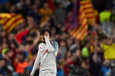 Liverpool s Mohamed Salah during the UEFA Champions League first leg semifinal match between FC Barcelona Barca and Liverpool in Barcelona, Catalonia, Spain, 01 May 2019. Barcelona - Liverpool !ACHTUNG: NUR REDAKTIONELLE NUTZUNG!  Copyright: xAlejandroxGarciax GRAF1739 20190501-636923498561293764