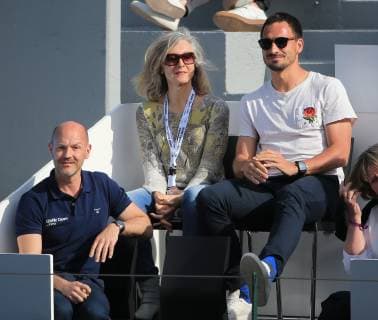 02 05 2019 BMW Open 2019 Munich Tennis ATP Tour Tour Sport in picture Ulla and Mats Hummels FCB