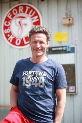 Sport SC Fortuna Cologne 3 League South Stadium Coach Oliver Zapel Fortuna 24 04 2019 Picture