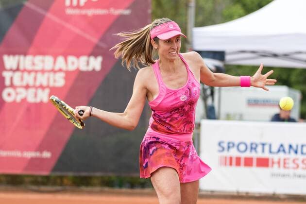 WTO Wiesbaden Tennis Open 02 05 2019 GER Tennis Dejana RADANOVIC SRB vs. Anna ZAJA GER C1G2 at Dejana Radanovic SRB Eibner Press Photo UlrichxScherbaum WTO Wiesbaden Tennis Open Wiesbaden Copyright: xEIBNER UlixScherbaumx EP_USM