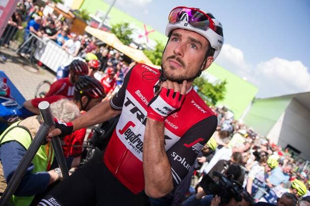 John Degenkolb GER Trek Segafredo on his way to the rider and team leader in Eschborn landscape horizontal Event Event 58 Eschborn Frankfurt Eschborn to to Frankfurt am Main 187 5 km Location Frankfurt am Main Region Hessen Country Country Germany Germany Date Date 01 05 2019 Cycling Radsport 58 Eschborn Frankfurt 01 05 2019