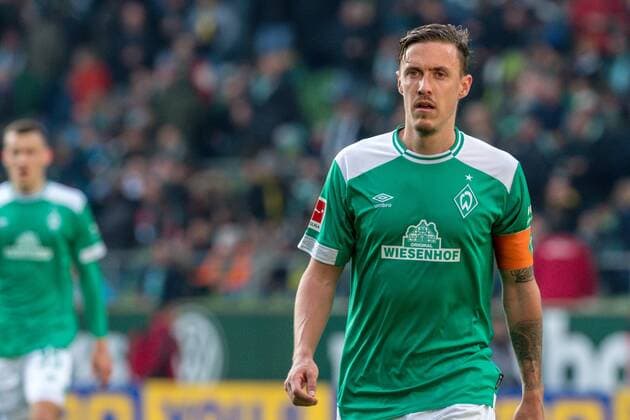 GER, 1.FBL, Werder Bremen vs Borussia Dortmund 04.05.2019, Weser Stadion, Bremen, GER, 1.FBL, Werder Bremen vs Borussia Dortmund, DFL REGULATIONS PROHIBIT ANY USE OF PHOTOGRAPHS AS IMAGE SEQUENCES AND OR QUASI-VIDEO. im Bild Max Kruse (Werder Bremen 10) enttäuscht enttaeuscht traurig Niederlage *** GER 1 FBL Werder Bremen vs. Borussia Dortmund 04 05 2019 Weser Stadium Bremen GER 1 FBL Werder Bremen vs. Borussia Dortmund DFL REGULATIONS PROHIBIT ANY USE OF PHOTOGRAPHS AS IMAGE SEQUENCES AND OR QUASI VIDEO in picture Max Kruse Werder Bremen 10 disappoints disappointed sad defeat nordphotoxKokenge nph00001
