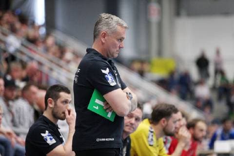 Kay Rothenpieler Coach ASV Hamm Westfalen ASV Hamm Westfalen vs TSV Bayer Dormagen Handball 2 Bundesliga 04 05 2019 ASV Hamm Westfalen vs TSV Bayer Dormagen Handball 2 Bundesliga 04 05 2019 Hamm Copyright: xEIBNER JanxStrohdiekx EP_JSK