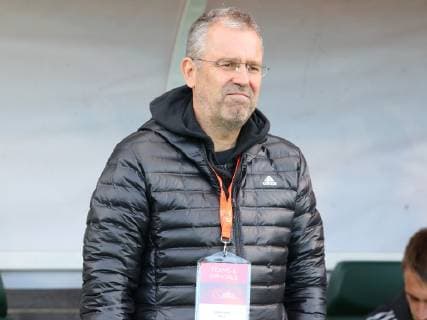 Germany v Italy UEFA EURO EM Europameisterschaft Fussball U17 U 17 Championship Michael Feichtenbeiner Manager of Germany during the UEFA Euro U17 Championship match at Tallaght Stadium, Tallaght Content Not Available For UK Newspapers Copyright: xYannisxHalasx FIL-13210-0042