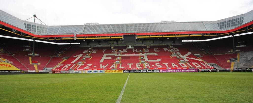 04 05 2019 xmohx Football 3 League 1 FC Kaiserslautern Spvgg Unterhaching emspor v l Fritz Walter Stadium with view from the interior DFL DFB REGULATIONS PROHIBIT ANY USE OF PHOTOGRAPHS as IMAGE SEQUENCES and or QUASI VIDEO Kaiserslautern