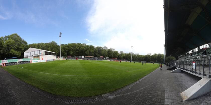 Sport Viktoria Cologne vs SC Verl Regionalliga West Stadium Building Sportpark Höhenberg Airport Stadium 04 05 2019