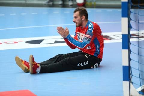 Vladimir Cupara (Kielce) HANDBALL : VELUX EHF Champions League - Quart de finale retour - Paris Saint-Germain HB vs PGE Vive Kielce - 05 05 2019 KevinDomas Panoramic 