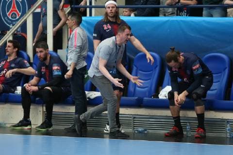 Raul Gonzalez (Paris) HANDBALL : VELUX EHF Champions League - Quart de finale retour - Paris Saint-Germain HB vs PGE Vive Kielce - 05 05 2019 KevinDomas Panoramic 