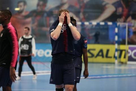 Henrik Toft Hansen (Paris) HANDBALL : VELUX EHF Champions League - Quart de finale retour - Paris Saint-Germain HB vs PGE Vive Kielce - 05 05 2019 KevinDomas Panoramic 