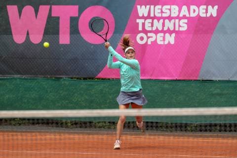 Wiesbaden Bierstadt 05 05 2019 Tennis Wiesbaden Tennis Open Final Picture Katarina ZAVATSKA UKR Wiesbaden Bierstadt Hessen Germany