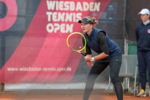Wiesbaden Bierstadt 05 05 2019 Tennis Wiesbaden Tennis Open Final Picture Barbora KREJCIKOVA CZE Wiesbaden Bierstadt Hessen Germany