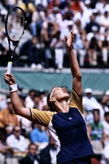 GRAF Steffi Stefanie GER Winner Womens Final against HINGIS Martina Tennis Roland Garros Grand Slam 1999 in Paris on 05 June 1999 in Paris