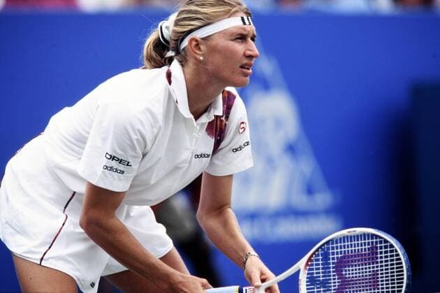 GRAF Stefanie Steffi GER Winner Womens Final against SELES Monika Tennis US Open New York 1995 on 9 September 1995 in New York