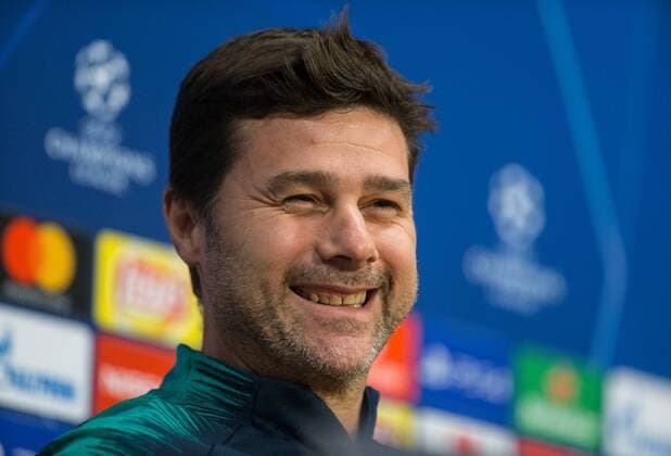 Spurs Manager Mauricio Pochettino during the training & press conference PK Pressekonferenz ahead of the Champions League semi-final 2nd league match between Ajax & Tottenham Hotspur at Johan Cruyff Arena, ArenA Boulevard 1, 1101 AX Amsterdam, Netherlands on 7 May 2019. Copyright: xAndyxRowlandx PMI-2815-0011