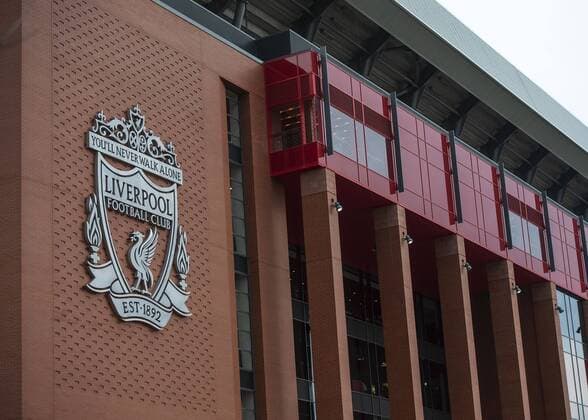 Liverpool United Kingdom 07 05 2019 UEFA Champions League 2018 19 Season Semifinal 2 Round FC Liverpool FC Barcelona Exterior view of the stadium DeFodi056