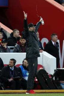 Liverpool s Jurgen Klopp in action during the UEFA Champions League match at Anfield, Liverpool. Picture date: 7th May 2019. Picture credit should read: Darren Staples Sportimage EDITORIAL USE ONLY. No use with unauthorised audio, video, data, fixture lists, club league logos or live services. Online in-match use limited to 120 images, no video emulation. No use in betting, games or single club league player publications. SPI-0072-0039