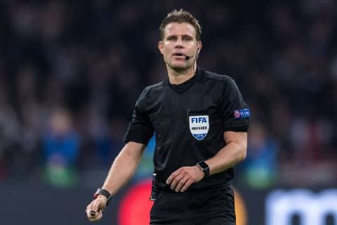 referee Felix Brych during the UEFA Champions League semi final match Ajax Amsterdam and Tottenham Hotspur FC at the Johan Cruijff Arena on May 08, 2019 in Amsterdam, The Netherlands UEFA Champions League 2018 2019 xVIxVIxImagesx xGerritxvanxKeulenxIVx 14403973