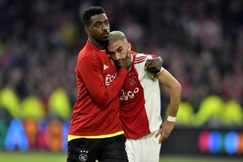 Football: Uefa Champions League 2018 2019 semi final Ajax-Tottenham Hotspur on May 8, 2019 in Amsterdam, The Netherlands. Hakim Ziyech (Ajax) disappointed Noxthirdxpartyxsales  (102788419)