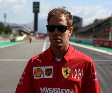 Barcelona Spain 09 05 2019 Formula 1 Formula 1 Spain Grand Prix Sebastian Vettel GER 5 Scuderia Ferrari Mission Winnow DeFodi506
