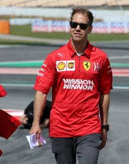Barcelona Spain 09 05 2019 Formula 1 Formula 1 Spain Grand Prix Sebastian Vettel GER 5 Scuderia Ferrari Mission Winnow DeFodi506