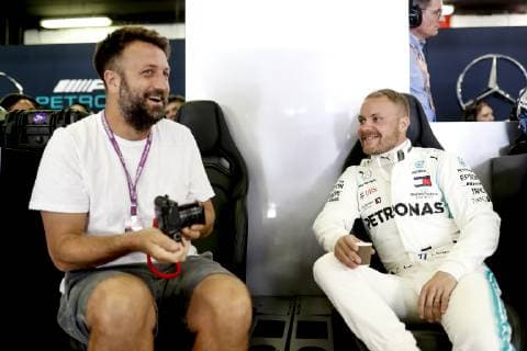 Motorsports: FIA Formula One World Championship WM Weltmeisterschaft 2019, Grand Prix of Spain, Paul Ripke (GER), 77 Valtteri Bottas (FIN, Mercedes AMG Petronas Motorsport), Barcelona Spain