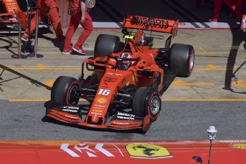 LECLERC Charles F1 Team Scuderia Ferrari F1 2019 Spanish Grand Prix 2019 on 10 05 2019 at Montmelo