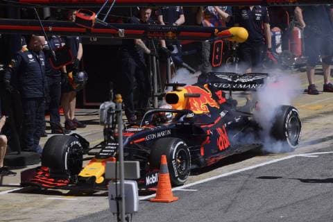 STOP Max F1 Team Red Bull F1 2019 Spanish Grand Prix 2019 on 10 05 2019 at Montmelo