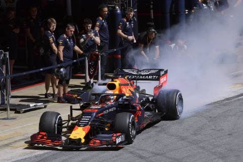 STOP Max F1 Team Red Bull F1 2019 Spanish Grand Prix 2019 on 10 05 2019 at Montmelo