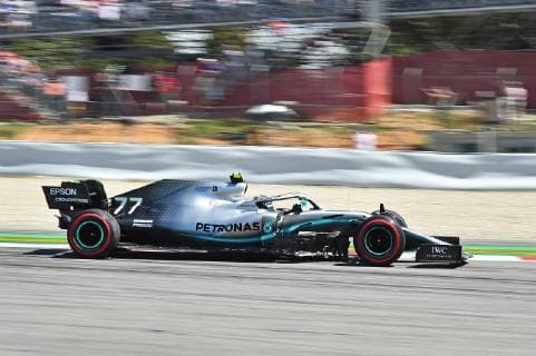 10 05 2019 xekx FIA Formula 1 Grand Prix of Spain 2019 Free Practice emspor Valtteri Bottas Mercedes AMG Petronas DFL DFB REGULATIONS PROHIBIT ANY USE OF PHOTOGRAPHS as IMAGE SEQUENCES and or QUASI VIDEO Barcelona eel-fotografie Eberhard Krieger