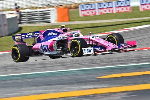 10 05 2019 xekx FIA Formula 1 Grand Prix of Spain 2019 Free Practice emspor Lance Stroll Racing Point F1 Team DFL DFB REGULATIONS PROHIBIT ANY USE OF PHOTOGRAPHS as IMAGE SEQUENCES and or QUASI VIDEO Barcelona eel-fotografie Eberhard Krieger