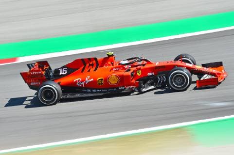 10 05 2019 xekx FIA Formula 1 Grand Prix of Spain 2019 Free Practice emspor Charles Leclerc Ferrari DFL DFB REGULATIONS PROHIBIT ANY USE OF PHOTOGRAPHS as IMAGE SEQUENCES and or QUASI VIDEO Barcelona eel-fotografie Eberhard Krieger