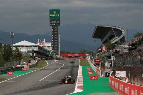 10th May 2019, Circuit de Barcelona-Catalunya, Barcelona, Spain; Formula One Grand Prix of Spain, Friday free practice; Aston Martin Red Bull Racing, Pierre Gasly  ActionPlus12133277 Octane
