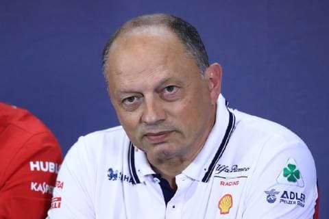 10th May 2019, Circuit de Barcelona-Catalunya, Barcelona, Spain; Formula One Grand Prix of Spain, Friday free practice; Frederic Vasseur, Team Principal and CEO of Sauber Motorsport AG  ActionPlus12133280 Octane