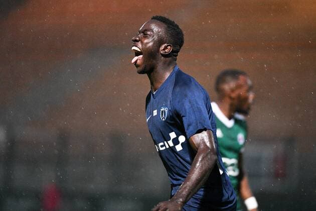 JOIE - 28 SILAS WAMANGITUKA (PFC) FOOTBALL : Red Star vs Paris FC - Dominos Ligue 2 - 10 05 2019 FEP Panoramic 