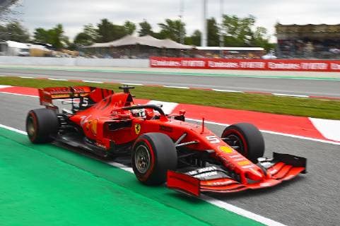 11 05 2019 xekx FIA Formula 1 Grand Prix of Spain 2019 Qualifying emspor Sebastian Vettel Ferrari DFL DFB REGULATIONS PROHIBIT ANY USE OF PHOTOGRAPHS as IMAGE SEQUENCES and or QUASI VIDEO Barcelona eel-fotografie Eberhard Krieger