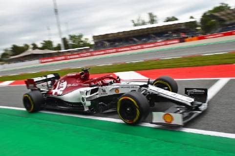 11 05 2019 xekx FIA Formula 1 Grand Prix of Spain 2019 Qualifying emspor Kimi Räikkönen Alfa Romeo Racing DFL DFB REGULATIONS PROHIBIT ANY USE OF PHOTOGRAPHS as IMAGE SEQUENCES and or QUASI VIDEO Barcelona eel-fotografie Eberhard Krieger