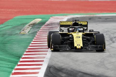 11th May 2019, Circuit de Barcelona-Catalunya, Barcelona, Spain; Formula One Grand Prix of Spain, qualification; Daniel Ricciardo of the Renault Team in action during the free practice 3  ActionPlus12133419 PabloxGuillen