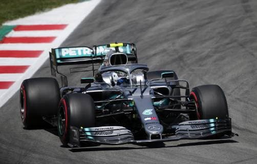 Barcelona Spain 10 05 2019 Formula 1 Formula 1 Spain Grand Prix Valtteri Bottas FIN 77 Mercedes AMG Petronas Motorsport DeFodi506