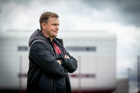 11 05 2019 Soccer Season 2018 2019 A Juniors U19 Bundesliga South Southwest 27 Matchday 1 FC Nuremberg Nuremberg FCN Club SV Stuttgarter Kickers ThHa Daniel Wimmer Trainer 1 FC Nuremberg FCN