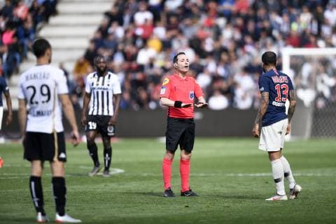 Florent BATTA (ARBITRE) FOOTBALL : Angers vs Paris SG - Ligue 1 Conforama - 11 05 2019 AnthonyBIBARD FEP Panoramic 