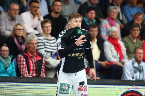 Jan Forstbauer Hamburg looks critically TV Huettenberg vs HSV Hamburg Handball 2 Bundesliga 11 05 2019 TV Huettenberg vs HSV Hamburg Handball 2 Bundesliga 11 05 2019 Huettenberg Copyright: xEIBNER RenexWeissx EP_RWS