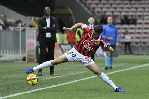 Youcef Atal (OGC Nice) FOOTBALL : OGC Nice vs FC Nantes - Ligue 1 conforama - Nice - 11 05 2019 NorbertScanella Panoramic 