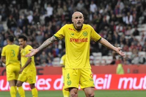 Nicolas Palois (FC Nantes) FOOTBALL : OGC Nice vs FC Nantes - Ligue 1 conforama - Nice - 11 05 2019 NorbertScanella Panoramic 