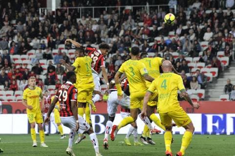Ihsan Sacko (OGC Nice) FOOTBALL : OGC Nice vs FC Nantes - Ligue 1 conforama - Nice - 11 05 2019 NorbertScanella Panoramic 