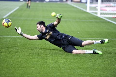 ECHAUFFEMENT - 01 GIANLUIGI BUFFON (PSG) FOOTBALL : Angers vs Paris SG - Ligue 1 Conforama - 11 05 2019 AnthonyBIBARD FEP Panoramic 