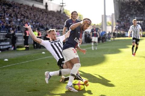 10 NEYMAR JR (PSG) - 20 FLAVIEN TAIT (SCO) FOOTBALL : Angers vs Paris SG - Ligue 1 Conforama - 11 05 2019 AnthonyBIBARD FEP Panoramic 