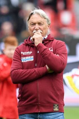 Fred Werner Bockholt Bayer 04 Leverkusen in Legends Outfit 11 05 2019 Football 1 Bundesliga Bayer 04 Leverkusen vs Schalke 04 DFL REGULATIONS PROHIBIT ANY USE OF PHOTOGRAPHS AS IMAGE SEQUENCES AND OR ORQUASI VIDEO 11 05 2019 Football 1 Bundesliga Bayer 04 Leverkusen vs Schalke 04 Leverkusen Copyright: xThomasxThienelx Eibner-Pressefotox EP_ttl