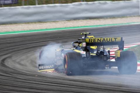 May 11, 2019 - Barcelona, Catalonia, Spain - Renault of Nico Hulkenberg during the qualifying of the GP Spain Formula 1, on 11th May 2019, Barcelona, Spain. F1 Grand Prix of Spain - Qualifying  - ZUMAn230 20190511_zaa_n230_1261 Copyright: xJoanxVallsx